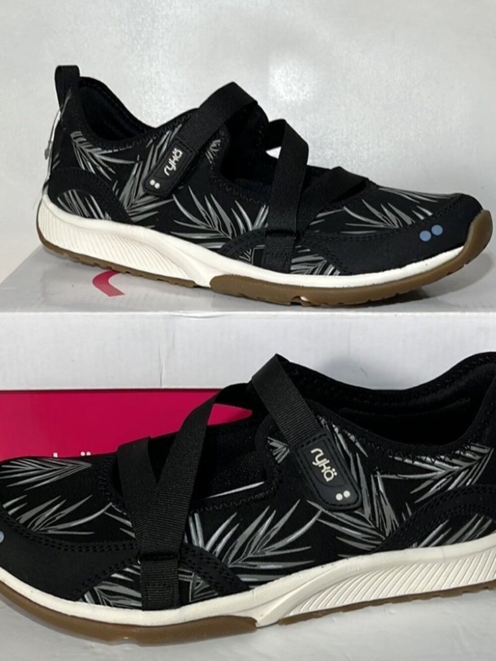 Ryka Kailee Palm Mesh Mary Jane Adjustable Shoes